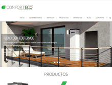 Tablet Screenshot of conforteco.com